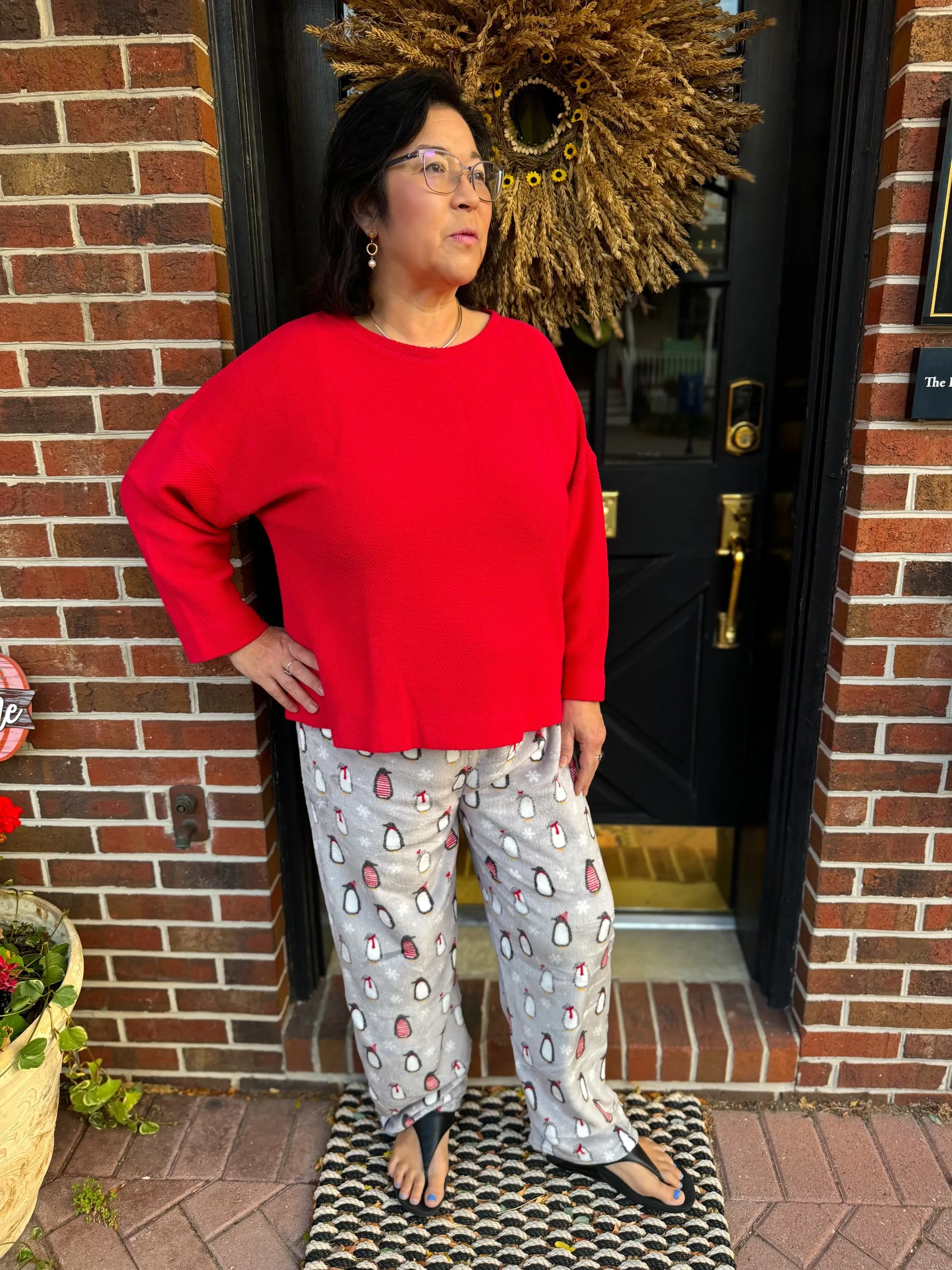 Arctic Dream Velvety Fleece PJ Bottoms