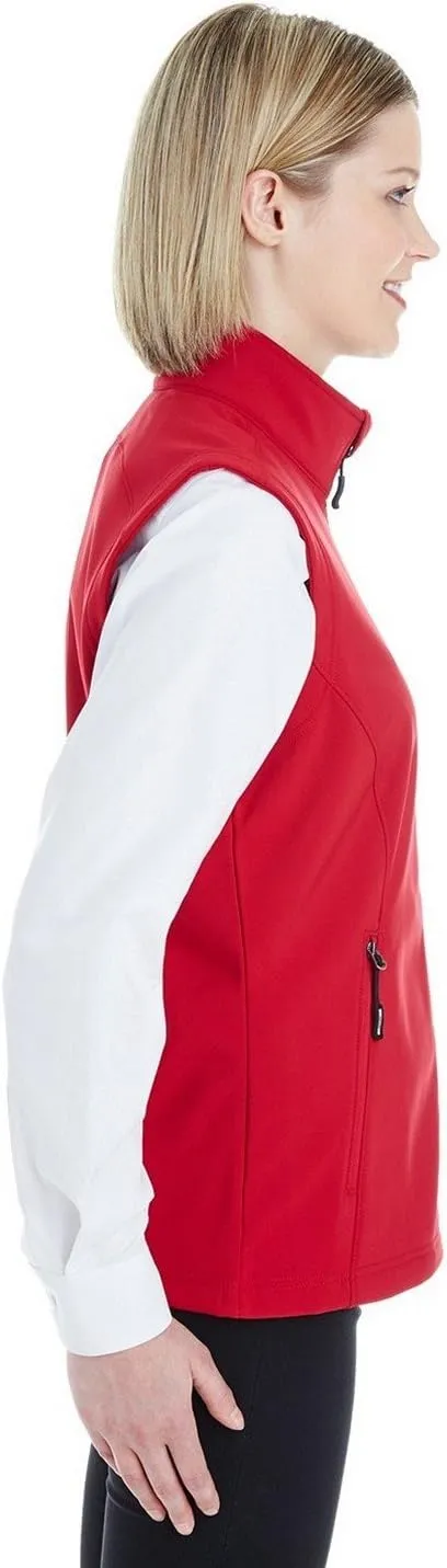 Ash City - Core 365 Women's Cruise Two-Layer Soft Shell Vest