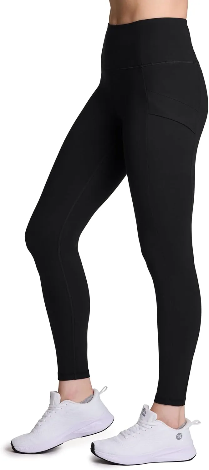 Avalanche Women's Super Soft Cargo Hiking Gym Full Length Legging with Pockets