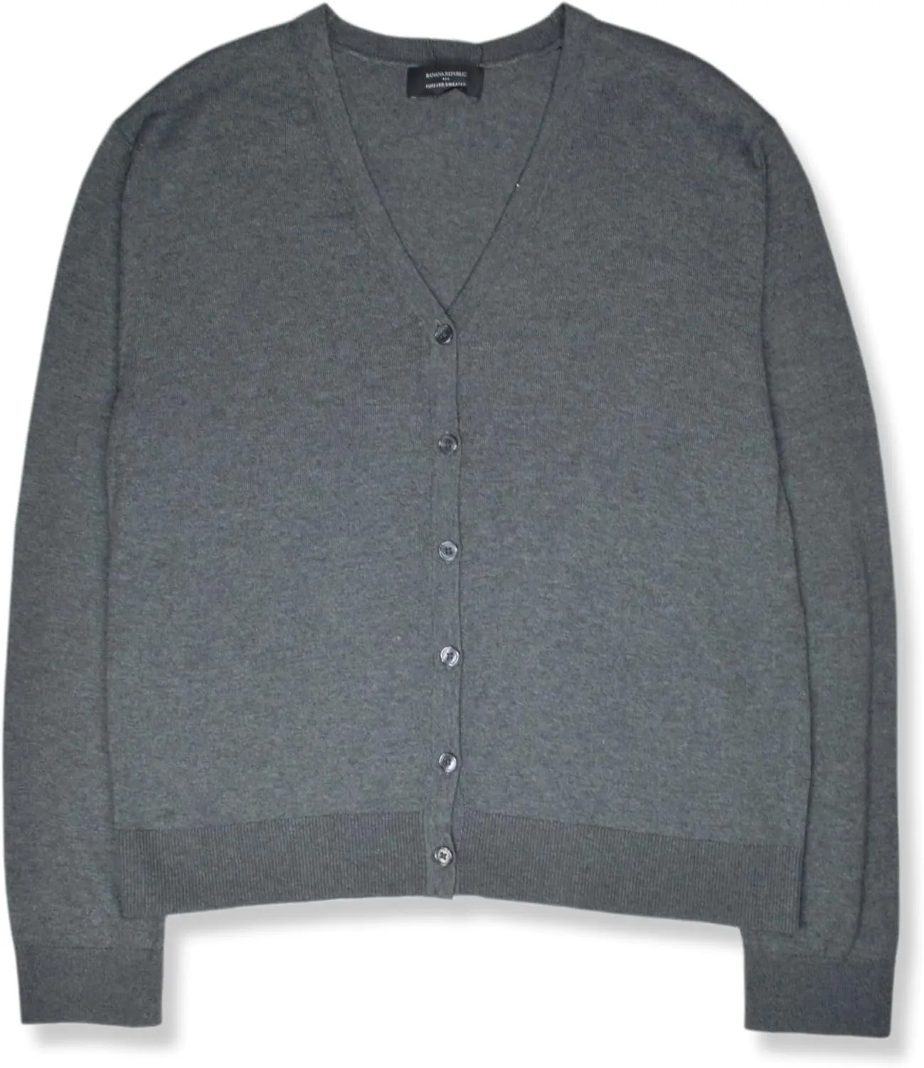 Banana Republic Womens 480183 V-Neck Cardigan Soft Knit Forever Sweater,