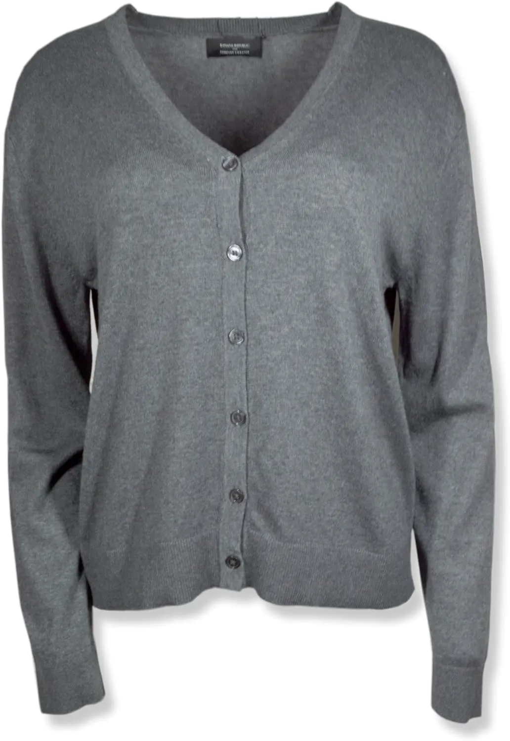 Banana Republic Womens 480183 V-Neck Cardigan Soft Knit Forever Sweater,