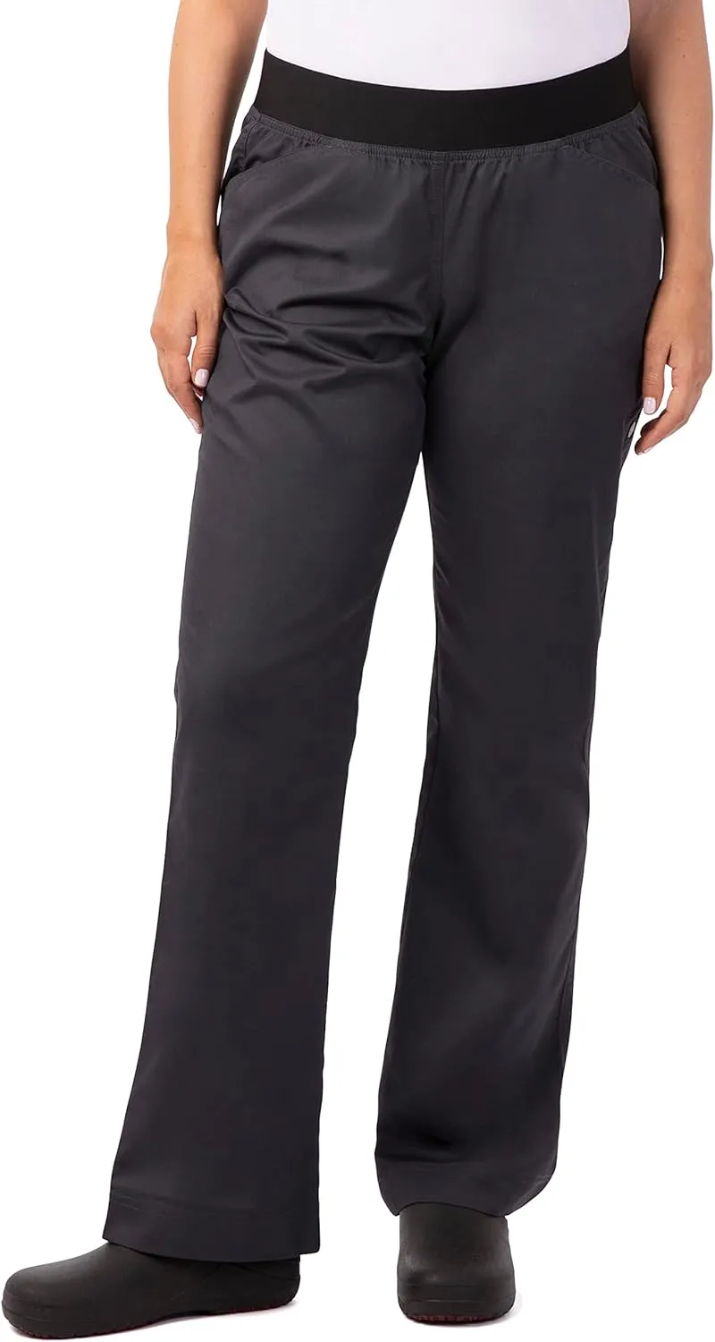 Chef Works Women's Lightweight Slim Chef Pants
