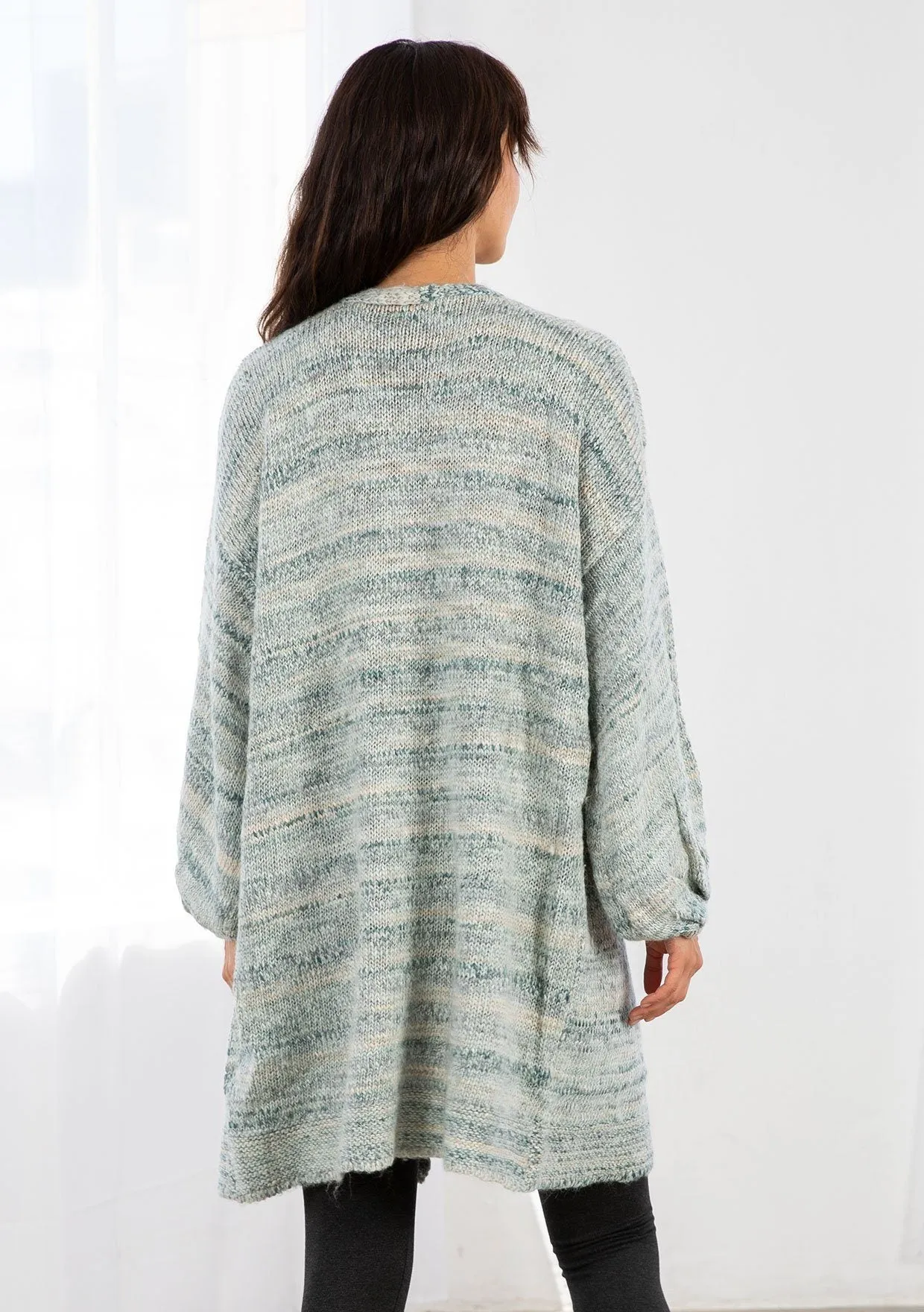Cozy Up Melange Knit Cardigan