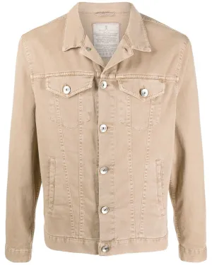 Denim Jacket in Sand