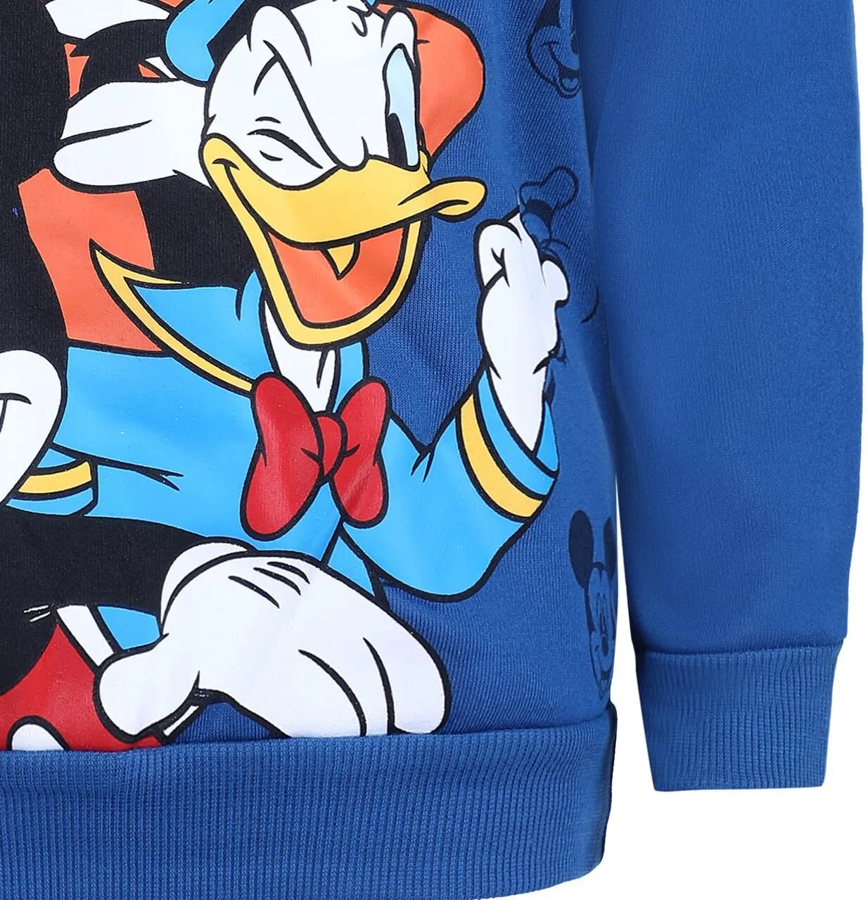 Disney Mickey Mouse, Goofy and Donald Duck Boys Pullover Hoodie for Toddler, Little and Big Kids
