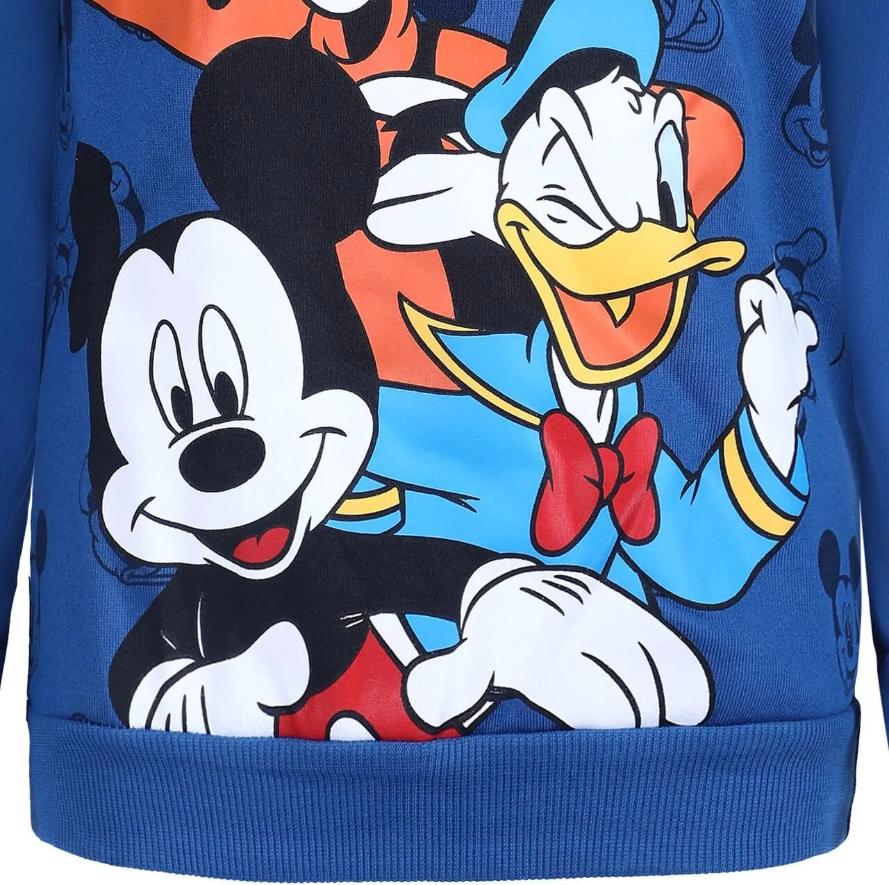 Disney Mickey Mouse, Goofy and Donald Duck Boys Pullover Hoodie for Toddler, Little and Big Kids
