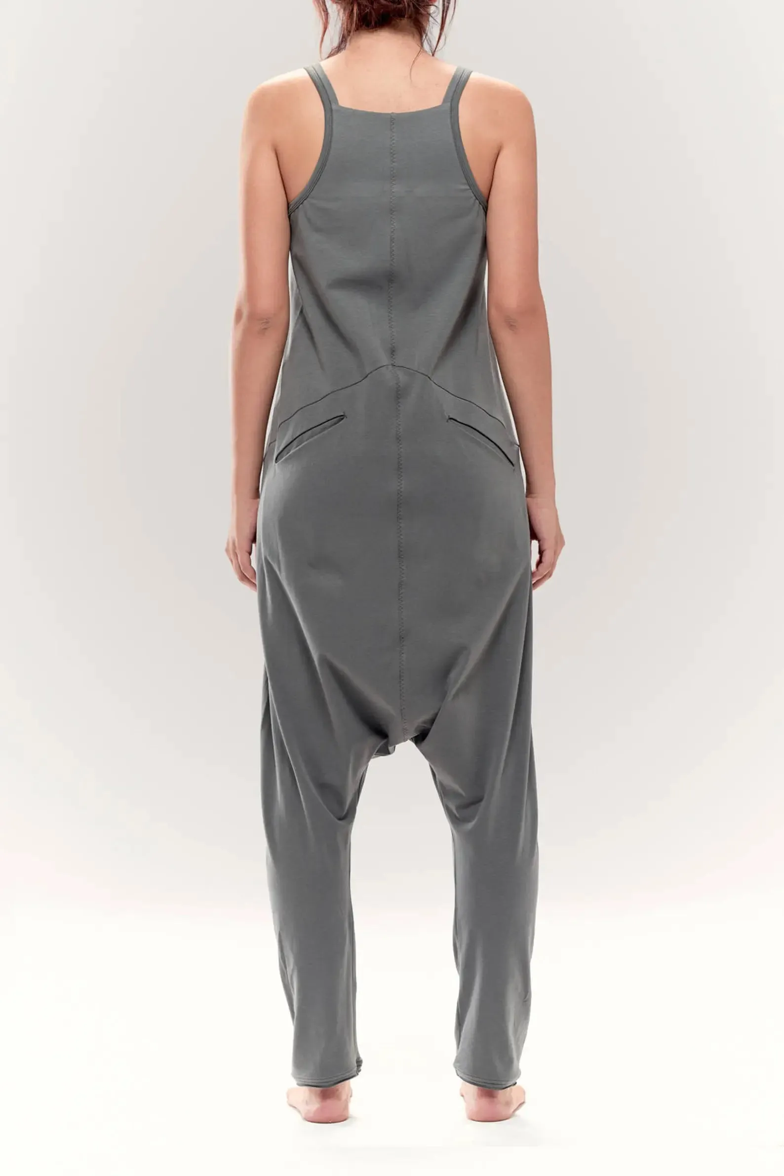Drop Crutch Jumpsuit