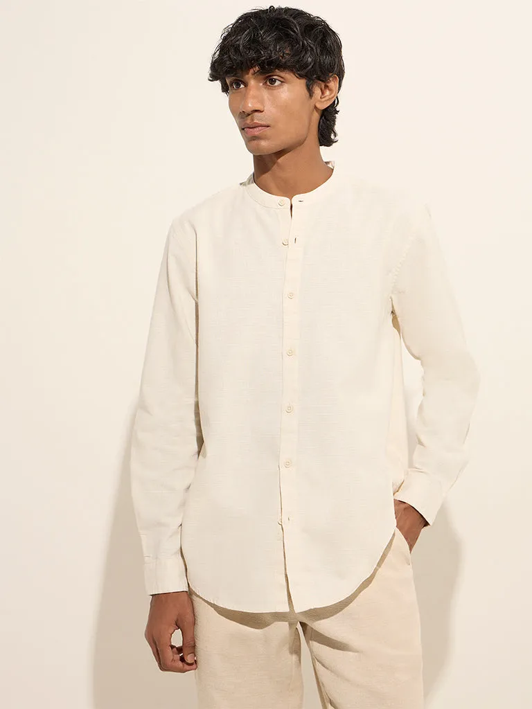 ETA Off-White Resort-Fit Cotton Shirt