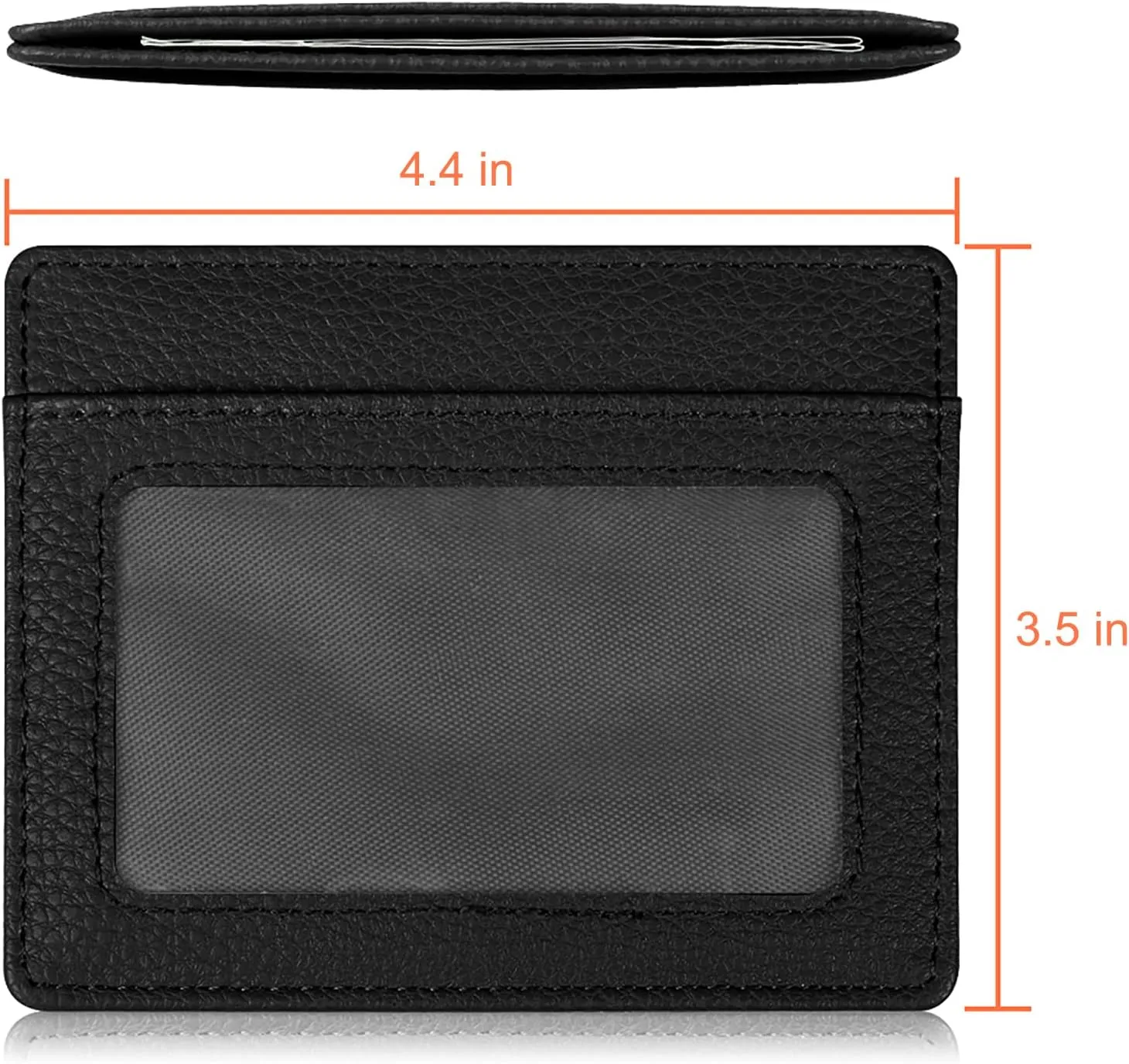 Fintie Slim Minimalist Front Pocket Wallet, RFID Blocking Credit Card Holder Card Cases with ID Window for Men Women