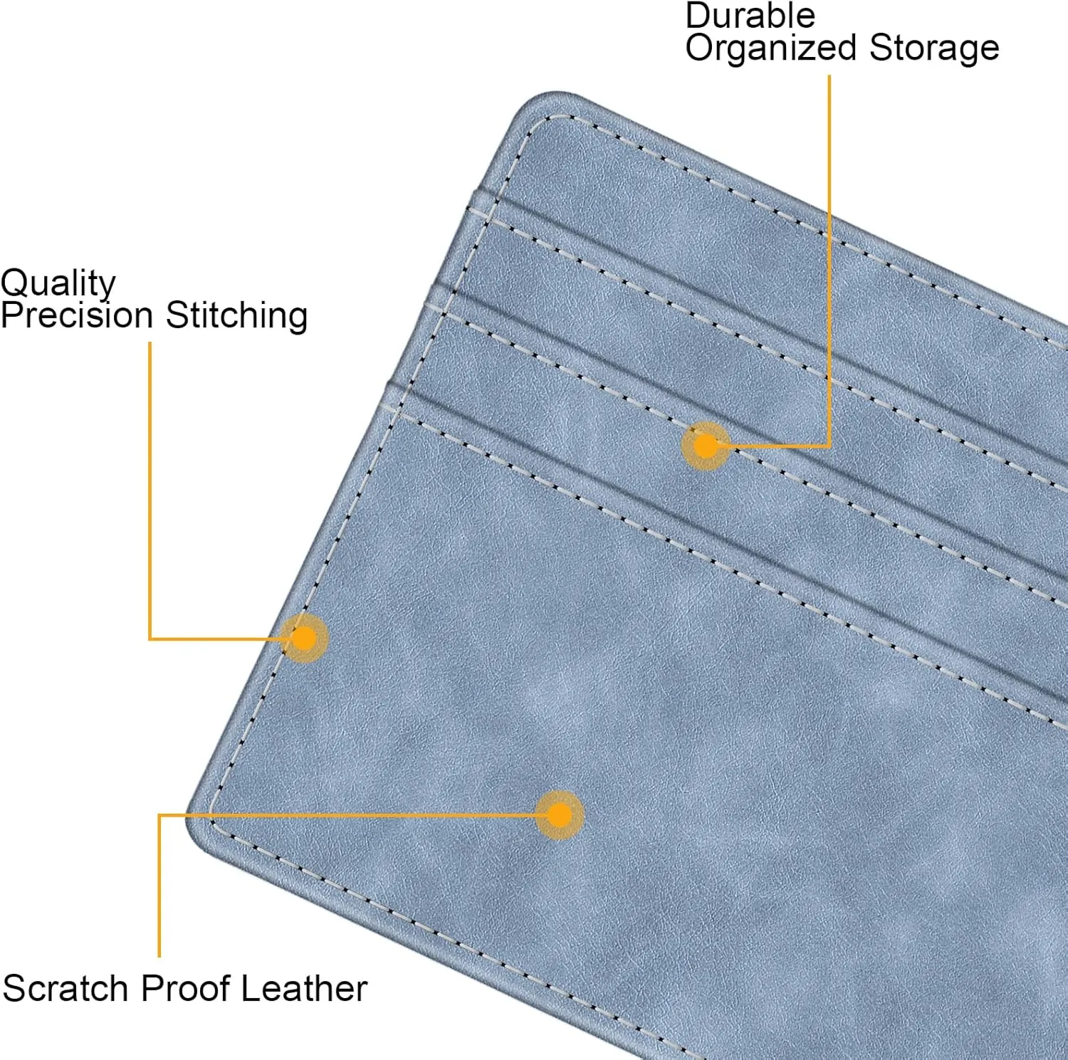 Fintie Slim Minimalist Front Pocket Wallet, RFID Blocking Credit Card Holder Card Cases with ID Window for Men Women