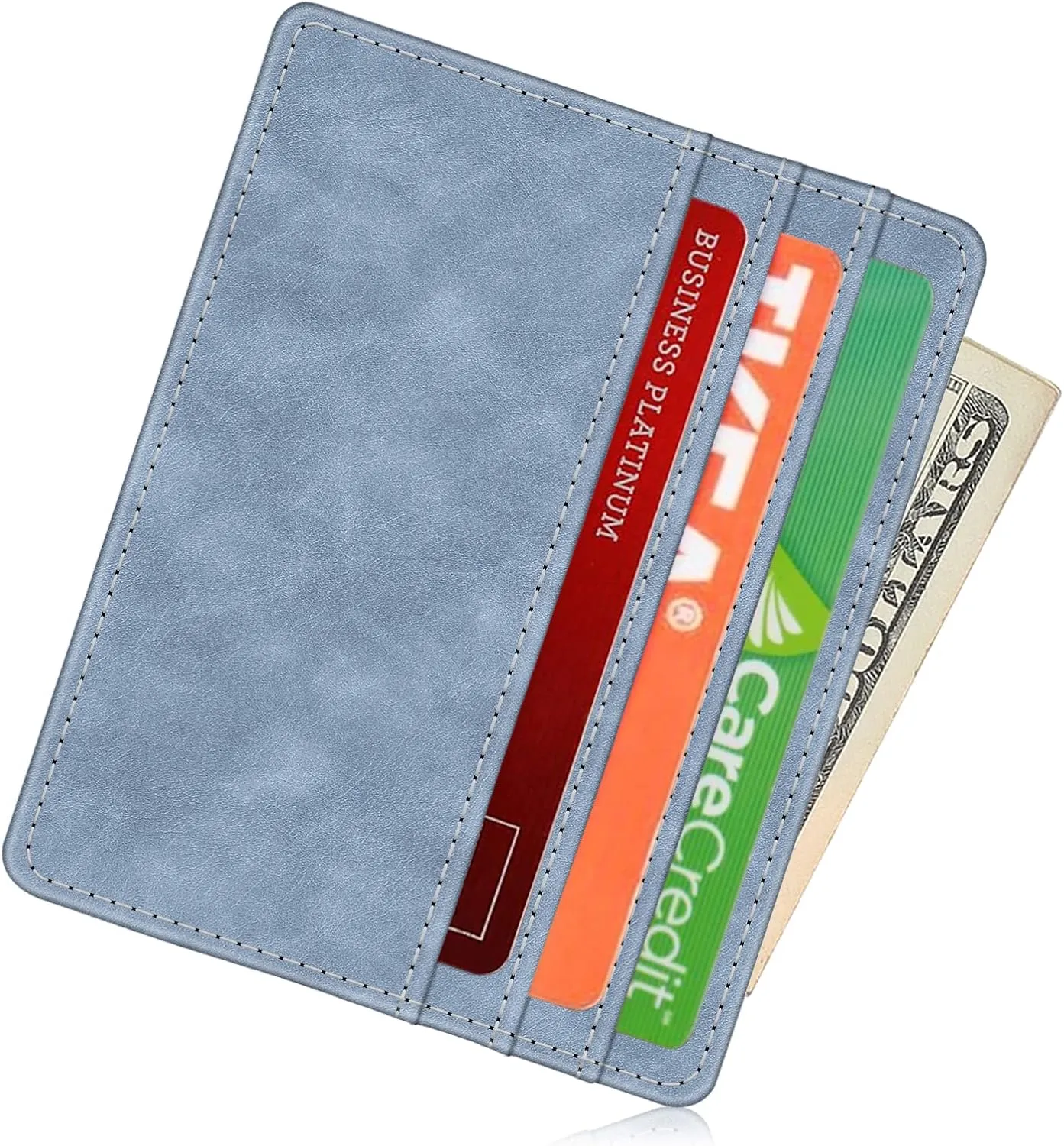 Fintie Slim Minimalist Front Pocket Wallet, RFID Blocking Credit Card Holder Card Cases with ID Window for Men Women