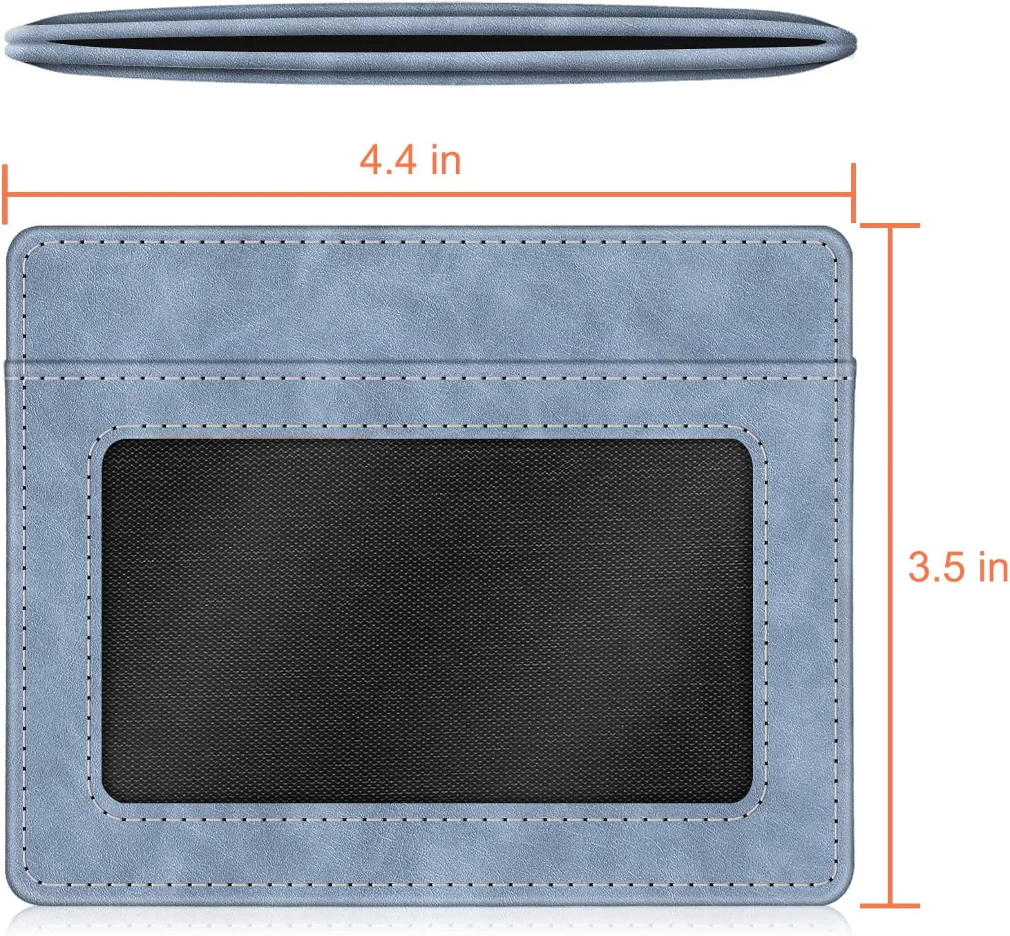 Fintie Slim Minimalist Front Pocket Wallet, RFID Blocking Credit Card Holder Card Cases with ID Window for Men Women