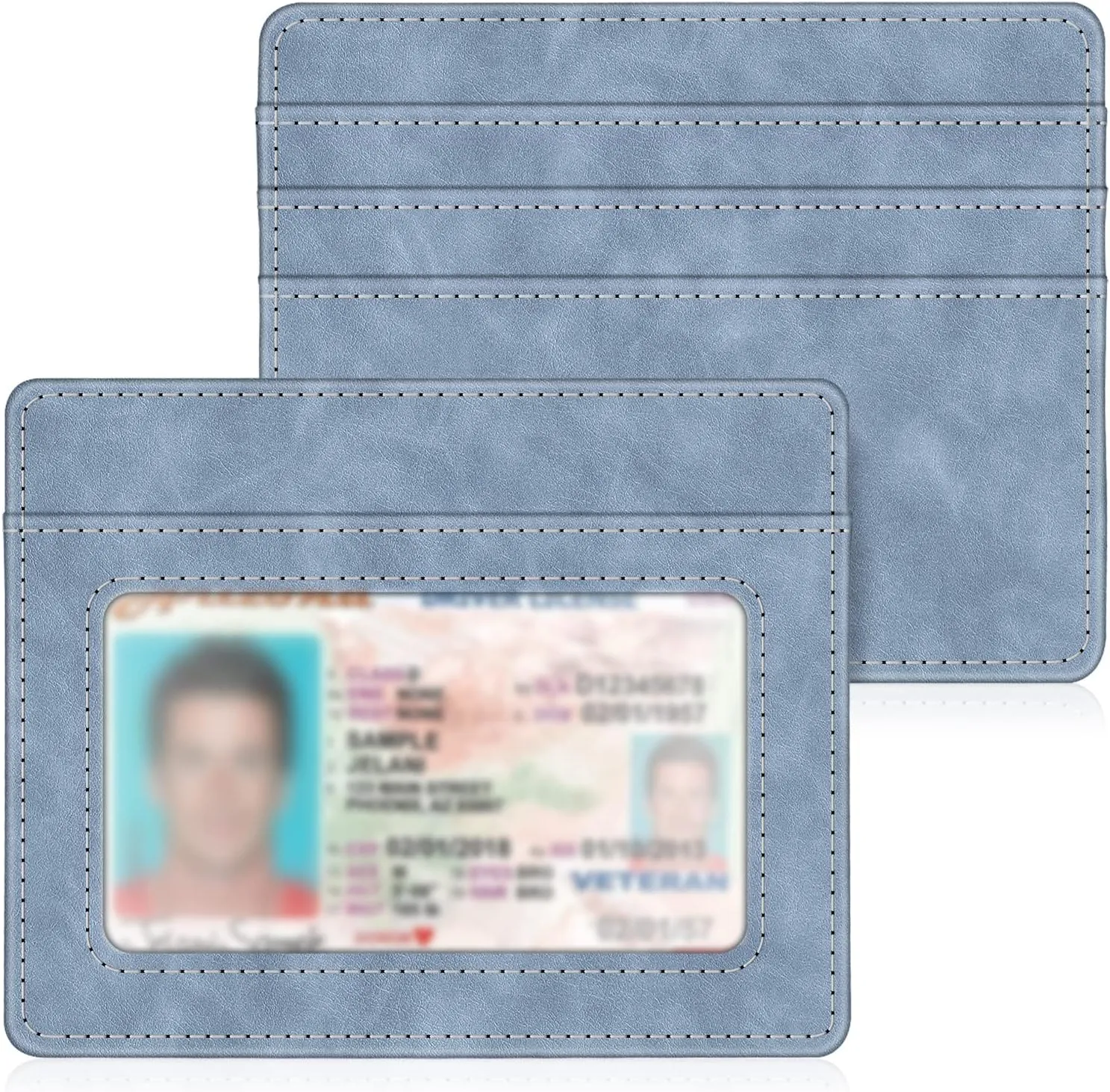 Fintie Slim Minimalist Front Pocket Wallet, RFID Blocking Credit Card Holder Card Cases with ID Window for Men Women