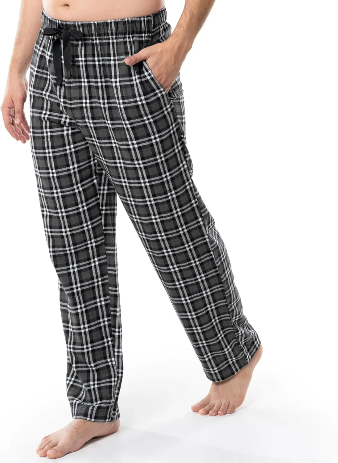 Fruit of the Loom Men's Soft Flannel Pajama Lounge Sleep Pant