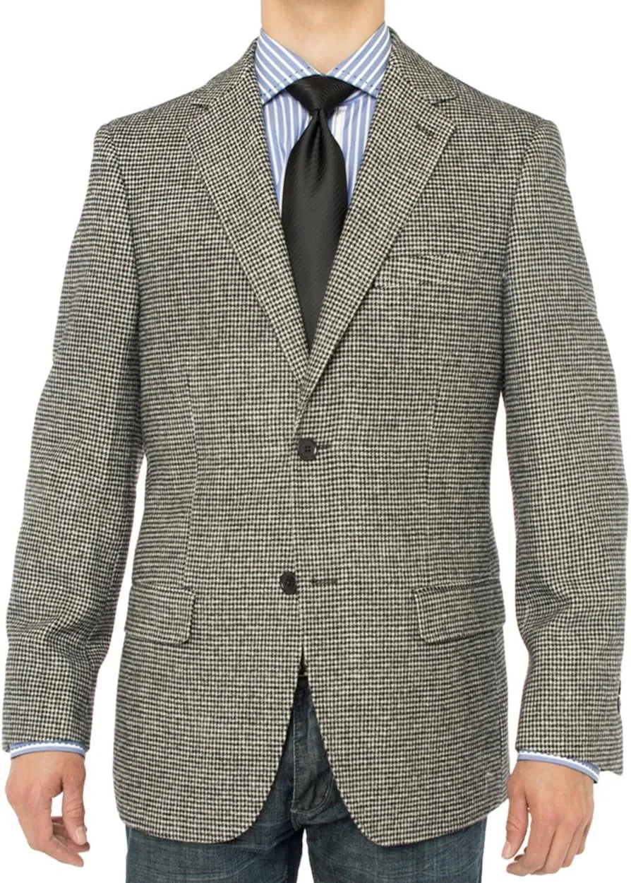 GN Luciano Men's 2 Button Luxe Camel Hair Suit Jacket Sport Coat Blazer