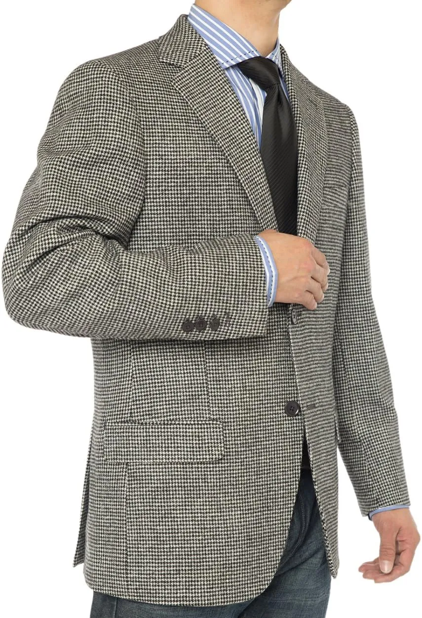 GN Luciano Men's 2 Button Luxe Camel Hair Suit Jacket Sport Coat Blazer
