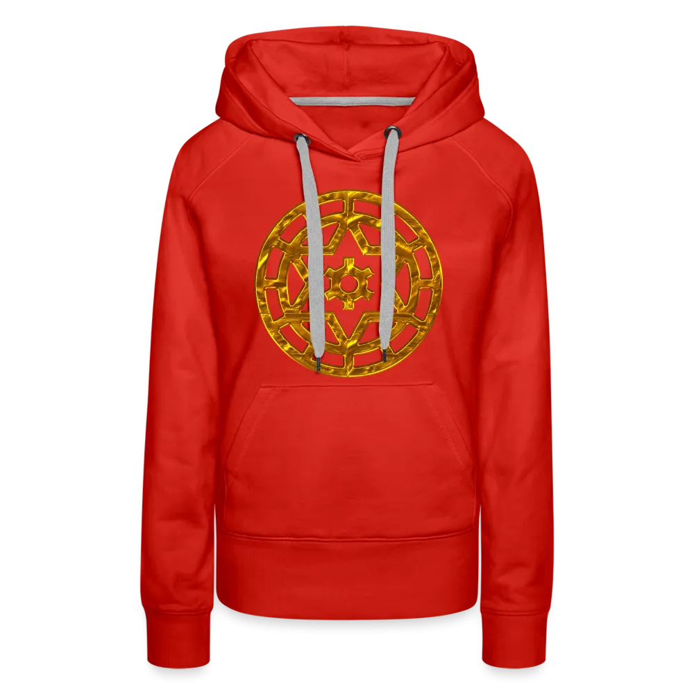 Gold Wheel 1 Women’s Premium Hoodie