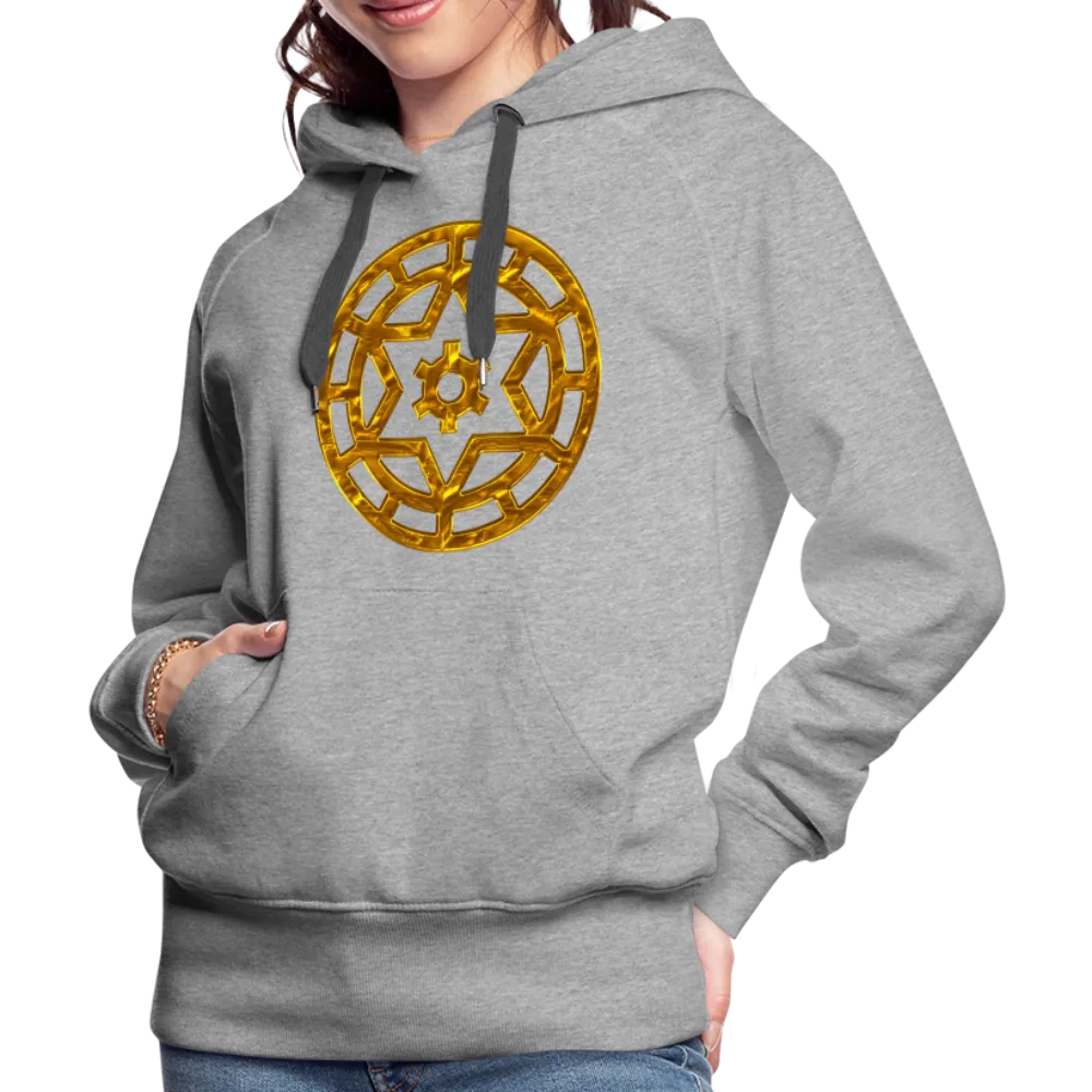 Gold Wheel 1 Women’s Premium Hoodie