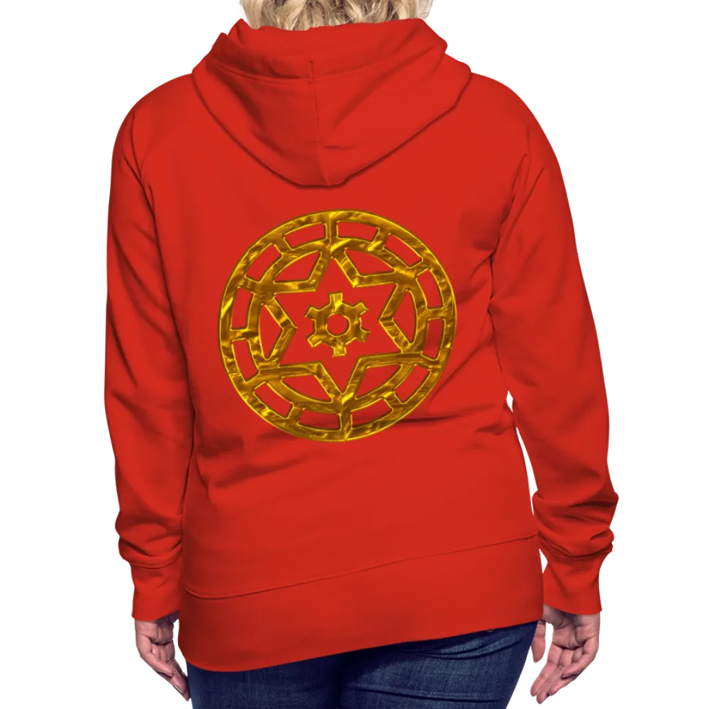Gold Wheel 1 Women’s Premium Hoodie