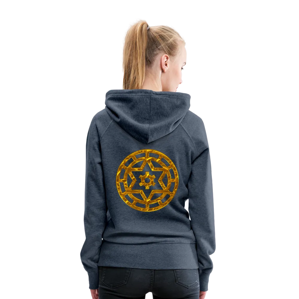 Gold Wheel 1 Women’s Premium Hoodie