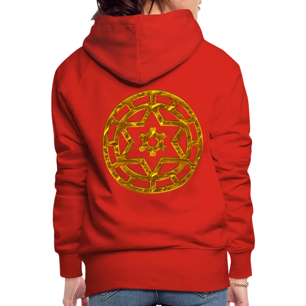 Gold Wheel 1 Women’s Premium Hoodie
