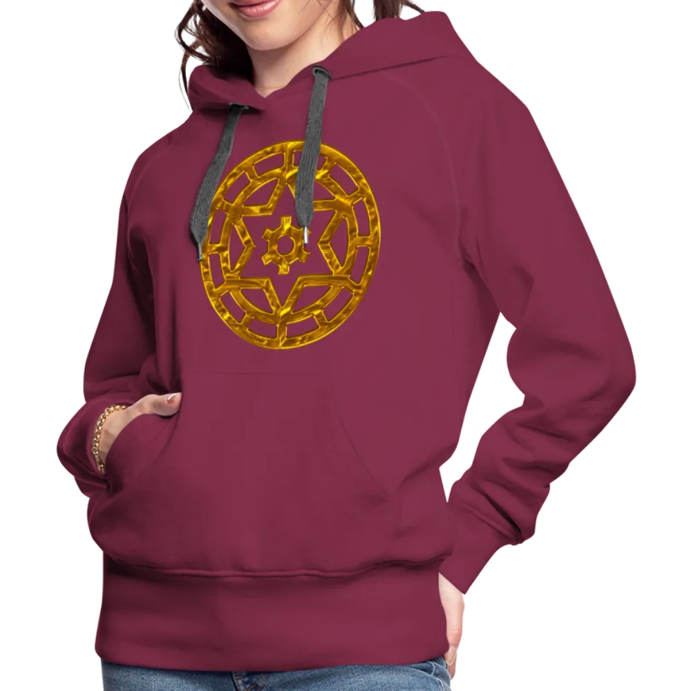 Gold Wheel 1 Women’s Premium Hoodie