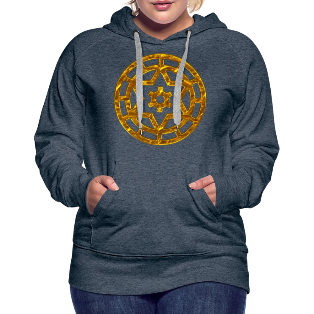 Gold Wheel 1 Women’s Premium Hoodie