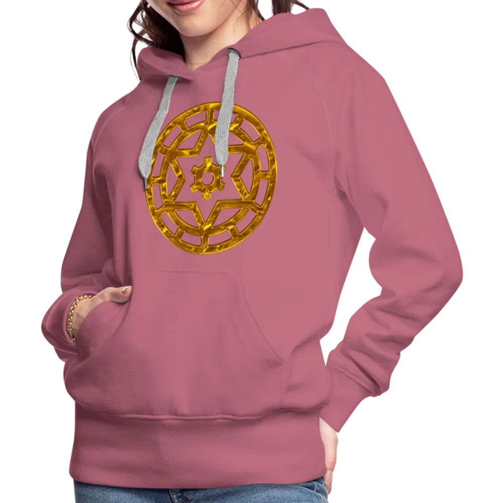 Gold Wheel 1 Women’s Premium Hoodie