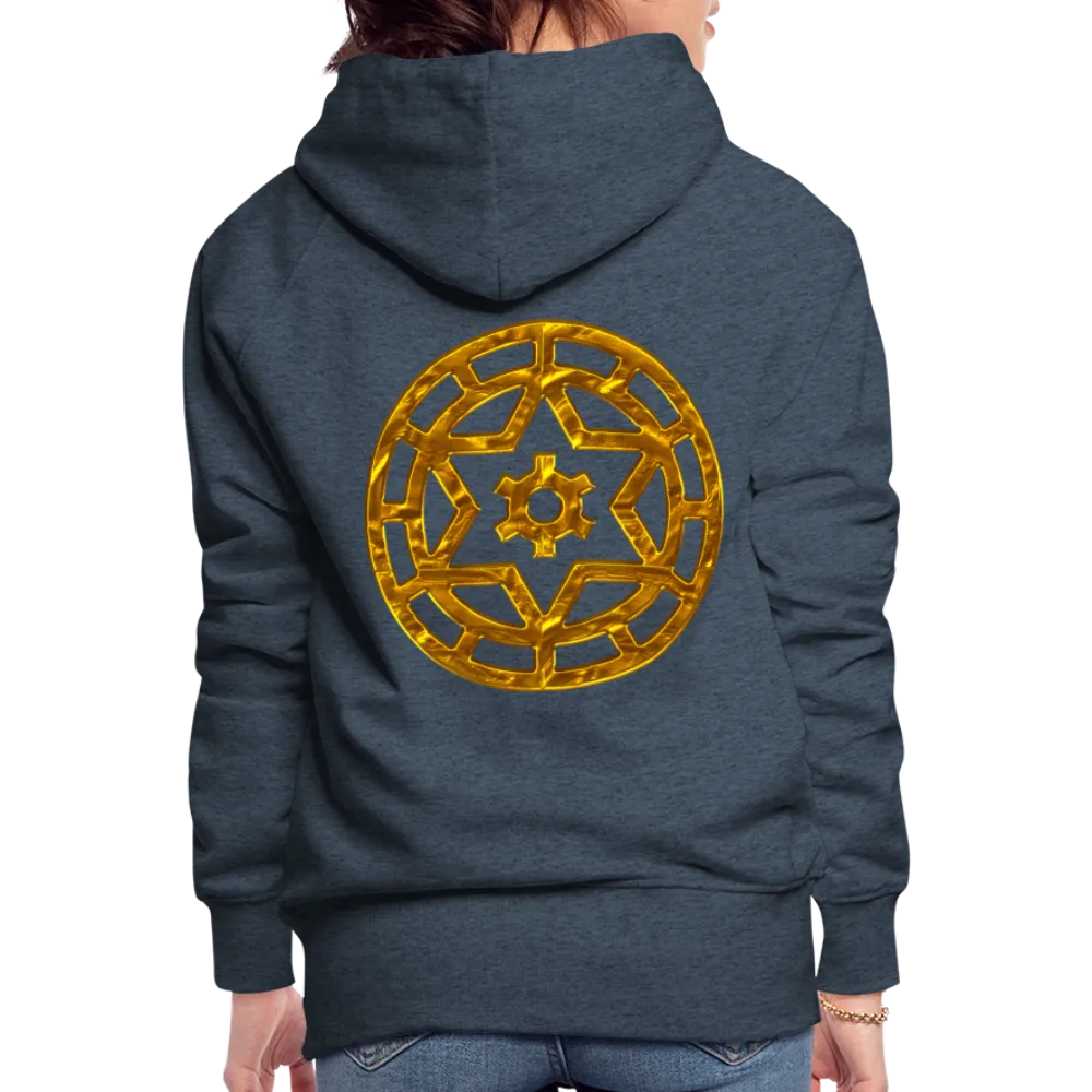 Gold Wheel 1 Women’s Premium Hoodie