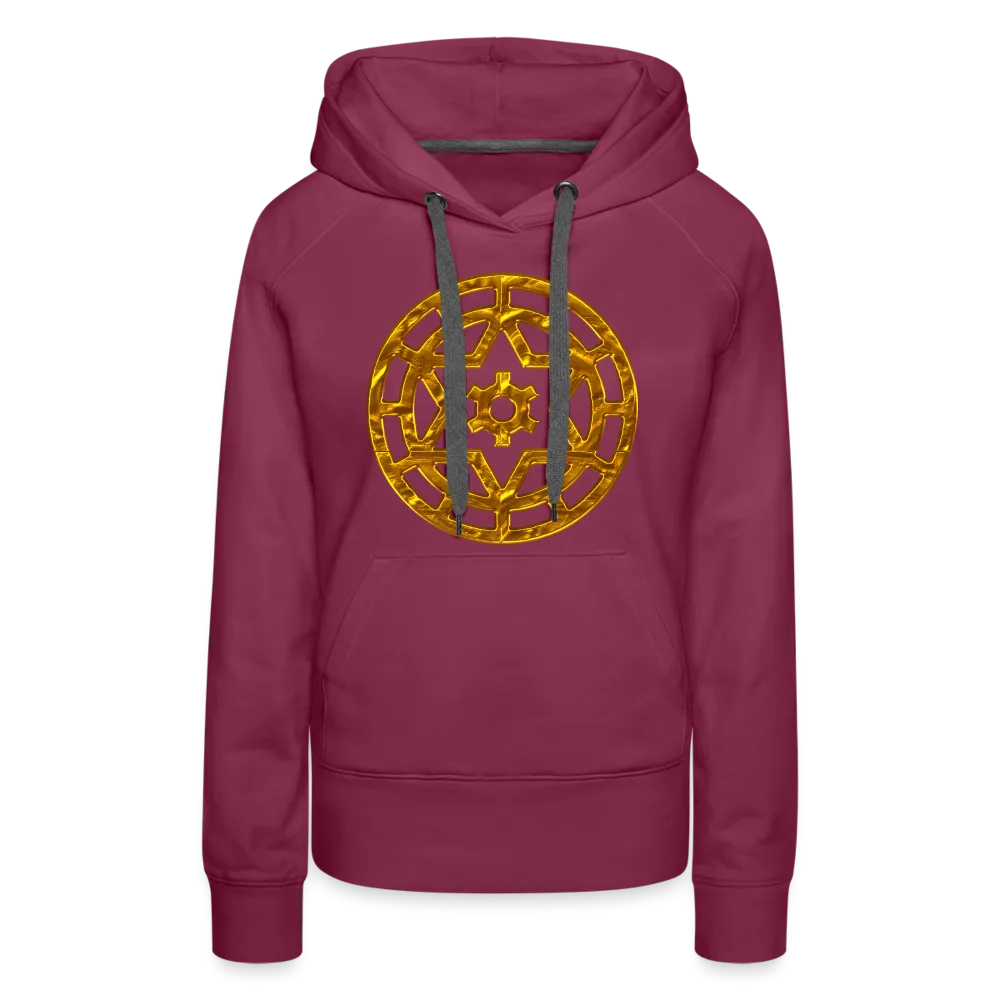 Gold Wheel 1 Women’s Premium Hoodie