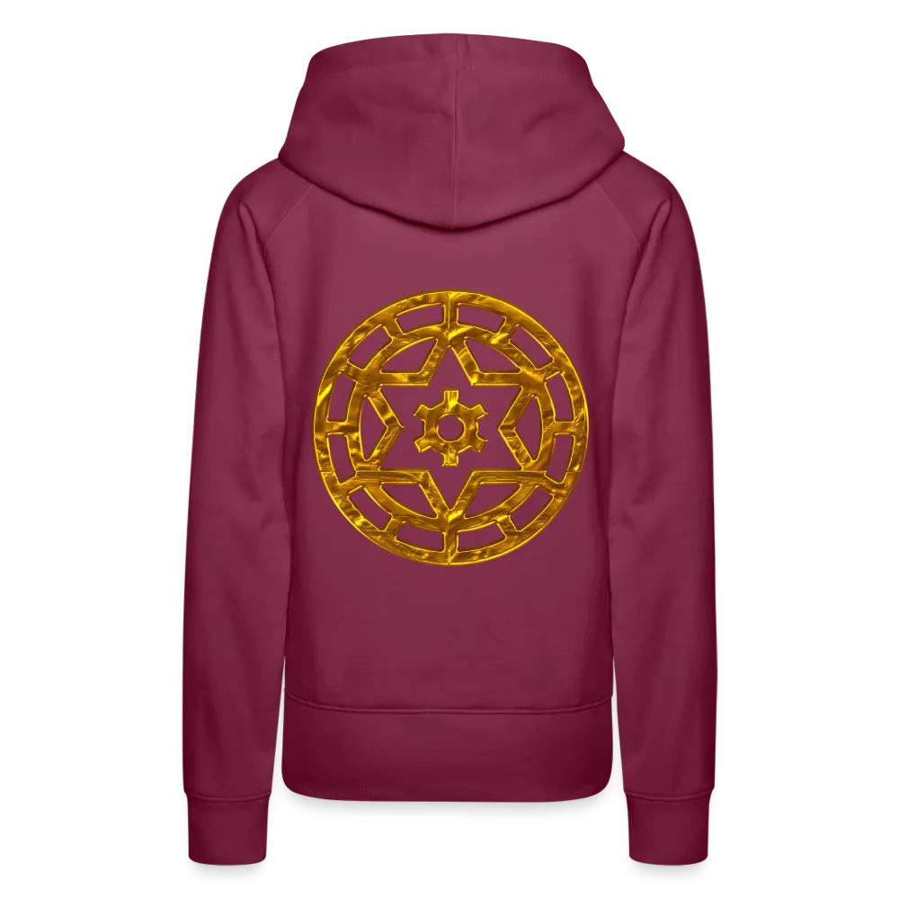 Gold Wheel 1 Women’s Premium Hoodie