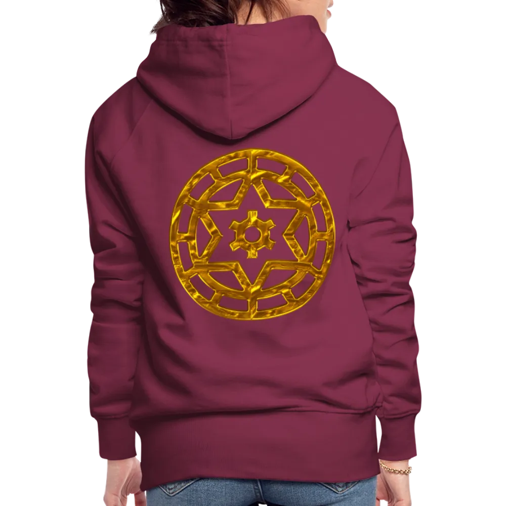 Gold Wheel 1 Women’s Premium Hoodie
