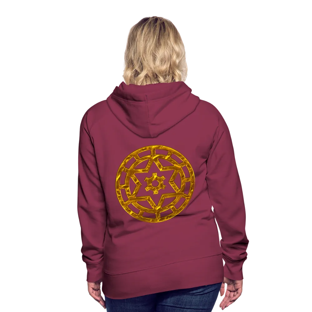 Gold Wheel 1 Women’s Premium Hoodie