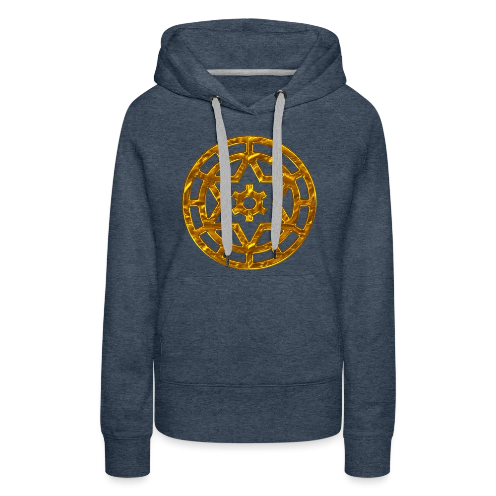 Gold Wheel 1 Women’s Premium Hoodie