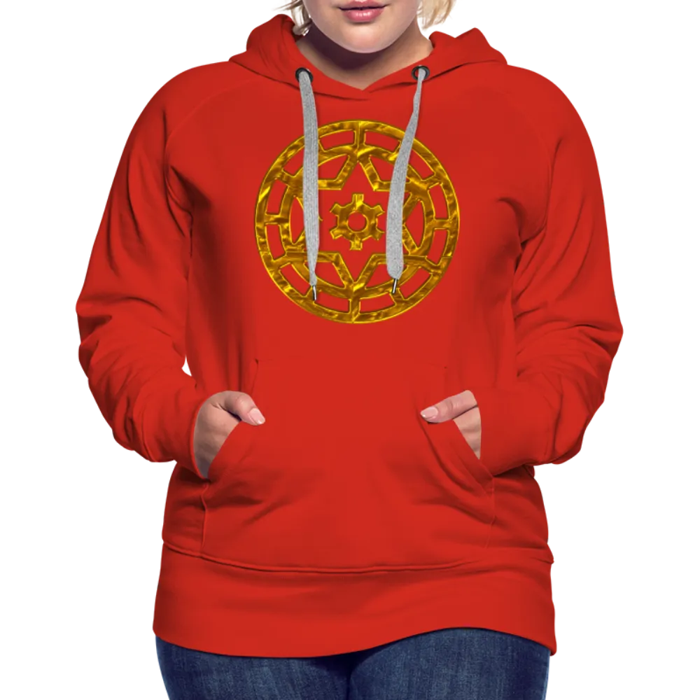 Gold Wheel 1 Women’s Premium Hoodie