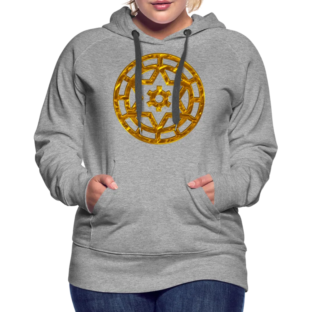 Gold Wheel 1 Women’s Premium Hoodie