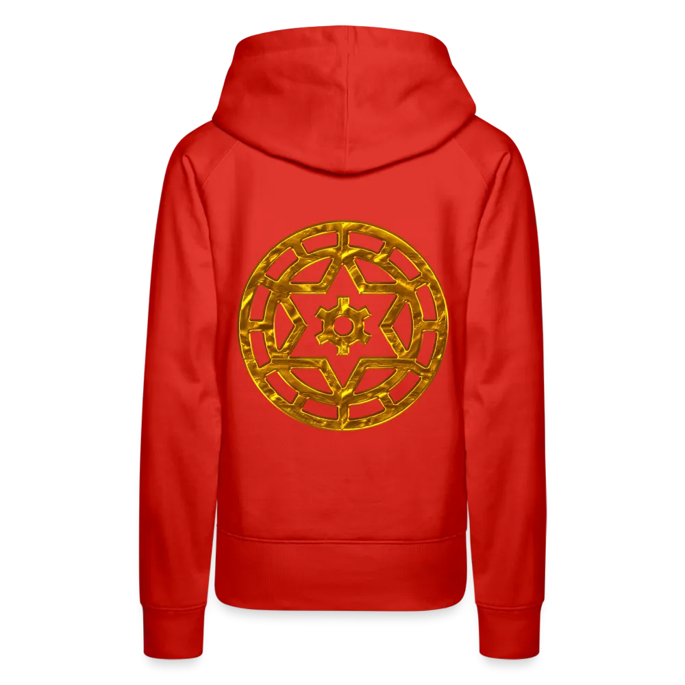 Gold Wheel 1 Women’s Premium Hoodie