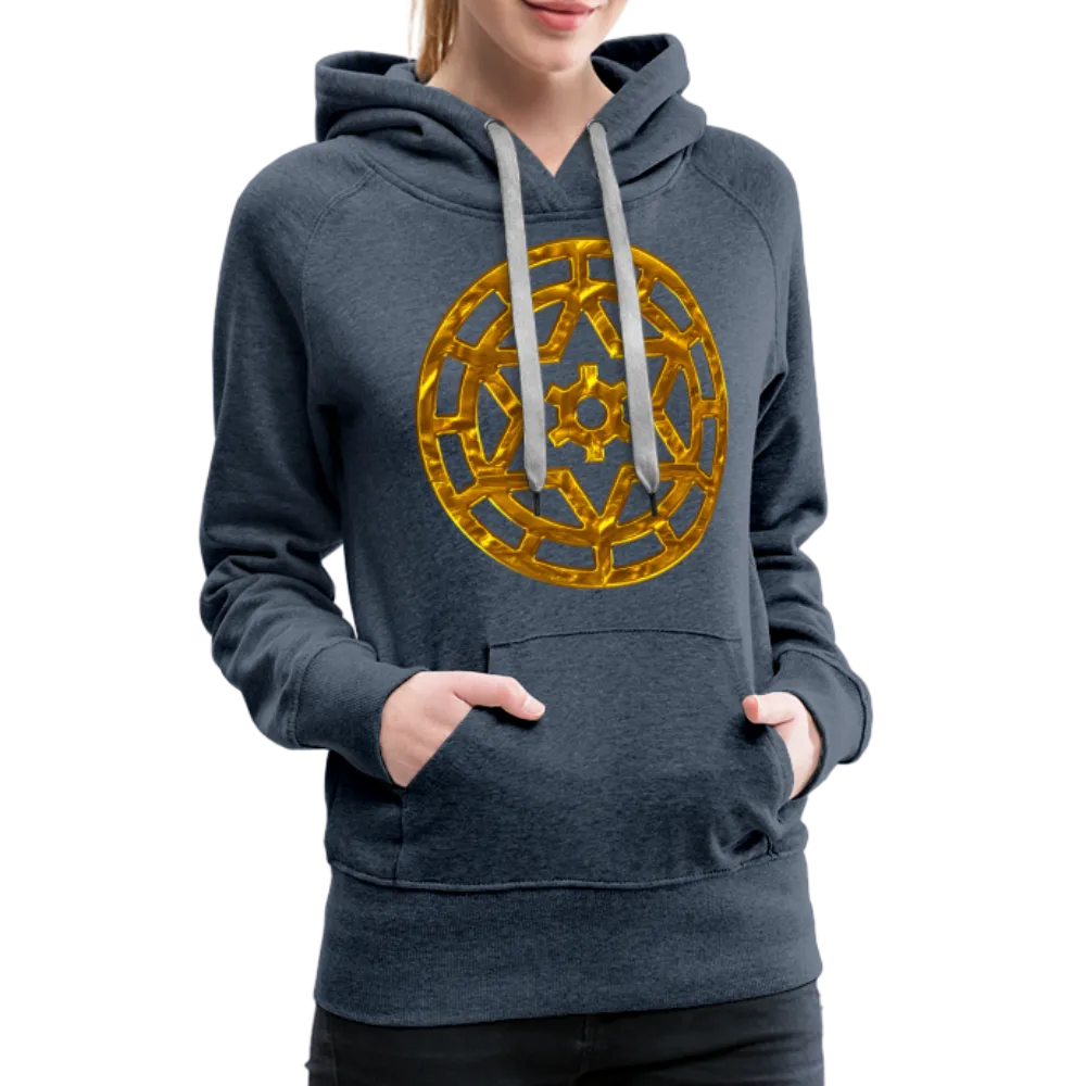 Gold Wheel 1 Women’s Premium Hoodie