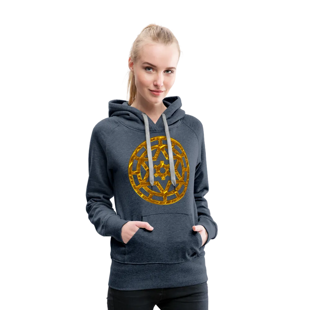 Gold Wheel 1 Women’s Premium Hoodie