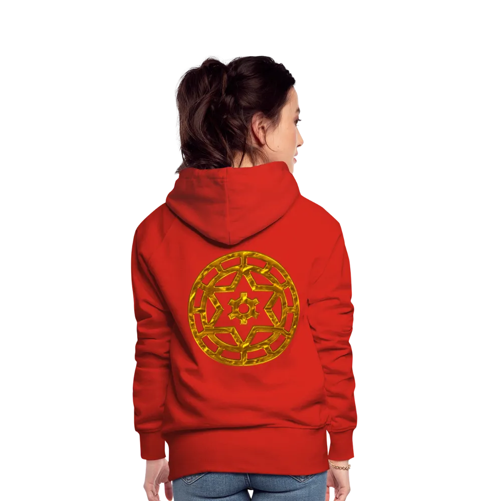 Gold Wheel 1 Women’s Premium Hoodie