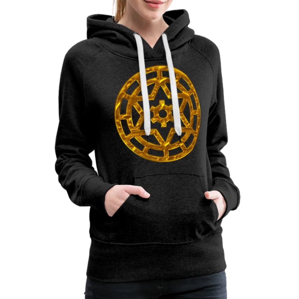 Gold Wheel 1 Women’s Premium Hoodie