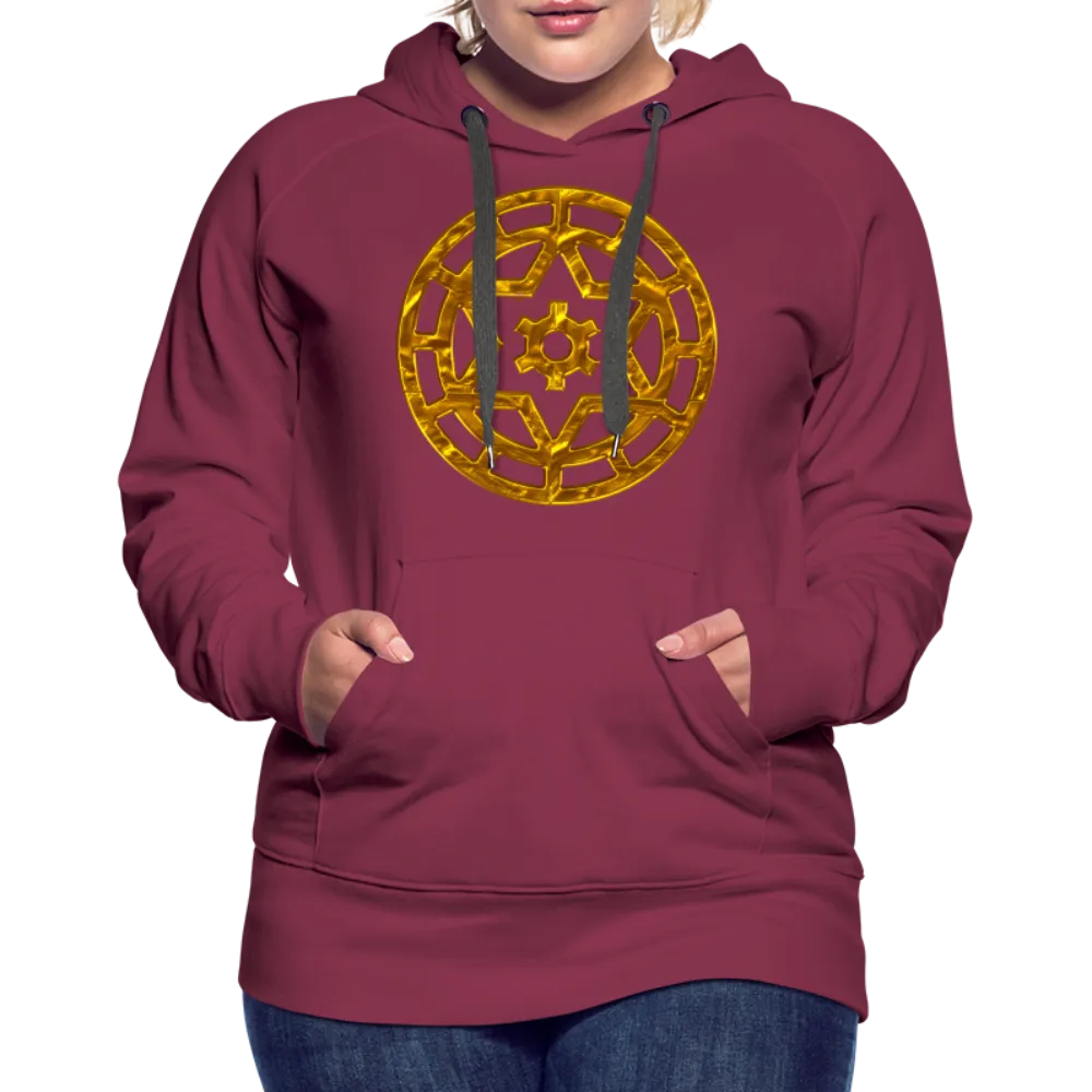 Gold Wheel 1 Women’s Premium Hoodie