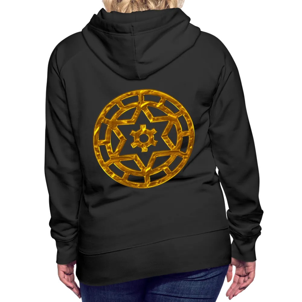 Gold Wheel 1 Women’s Premium Hoodie