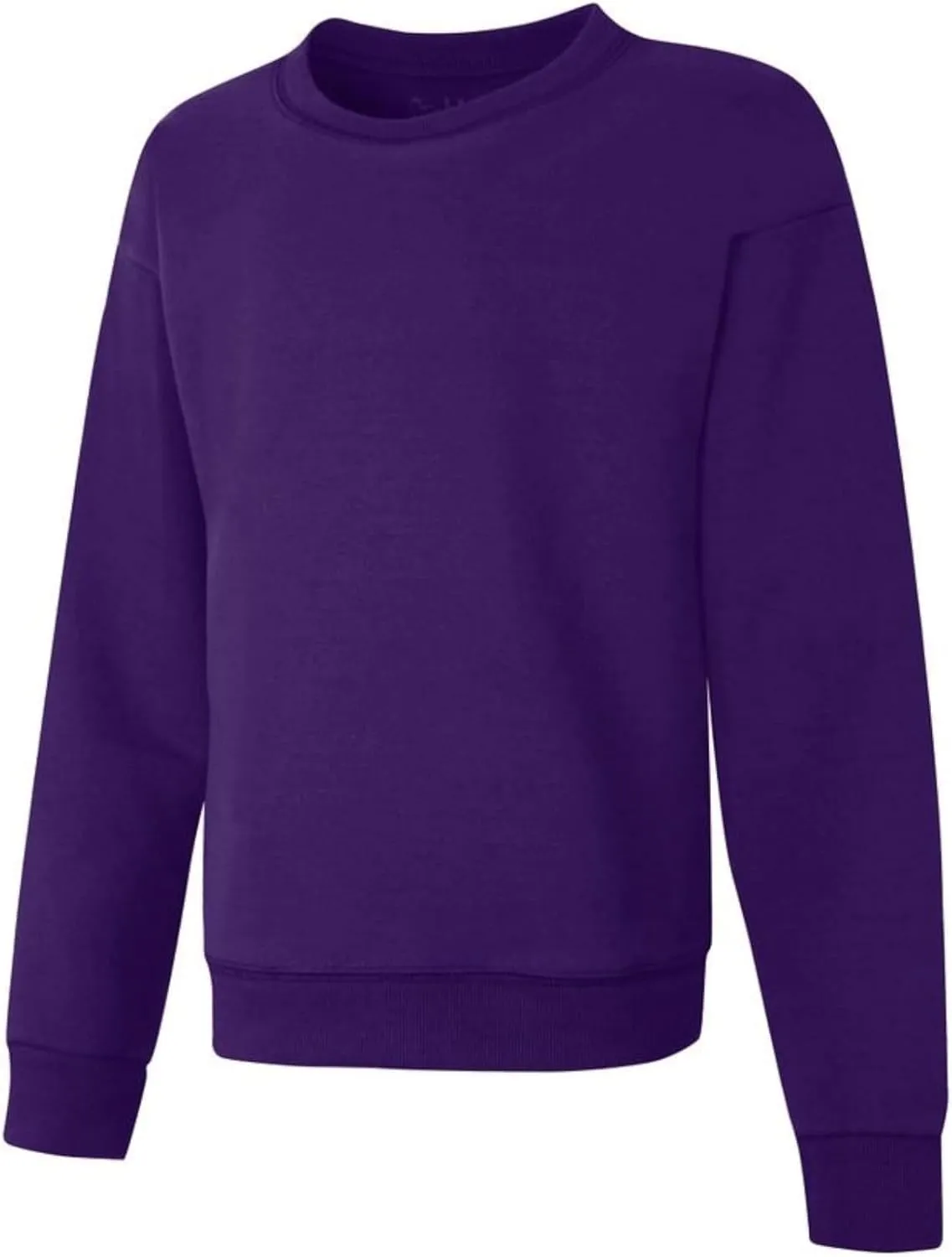 Hanes Girls' Ecosmart Crewneck Sweatshirt, Soft Midweight Fleece Pullover For Girls'