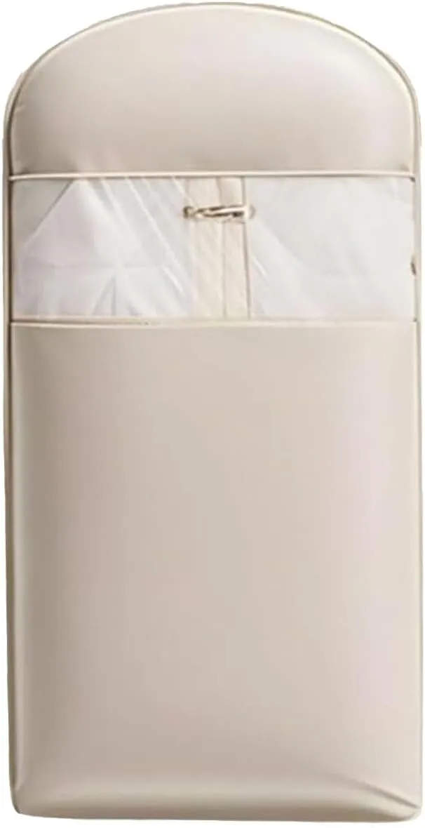 Hanging Garment Bag with Self Compression Zipper, Space Saver Closet Organizers, Coat Storage Bag, Dust Cover Clothes Bags for Down Coat, Garment Bag for Travel (M)