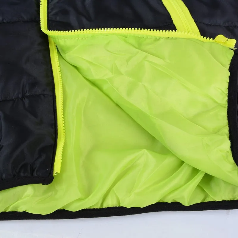 Hooded Nylon Down Jacket
