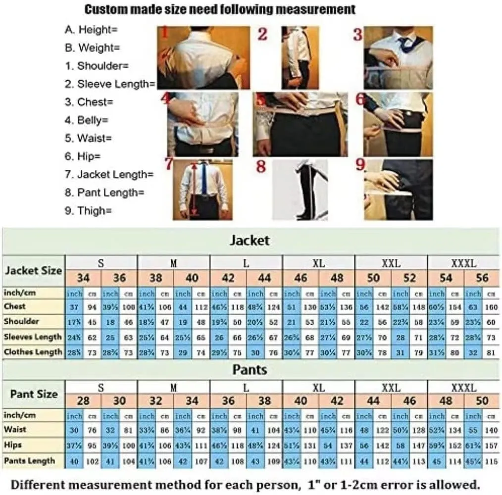 HZUOU Casual Patchwork Men Suits 2 Pieces Shawl Lapel Business Suits Party Prom Double Breasted Wedding Tuxedos HZH23