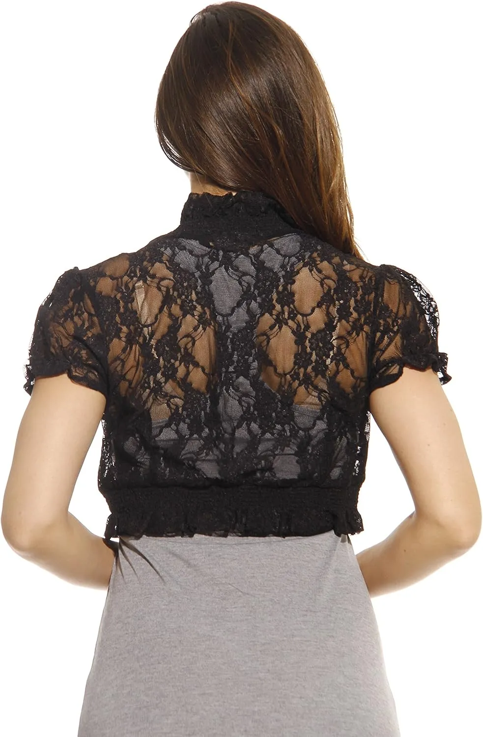 Just Love Lace Shrug Shrugs Women Cardigan