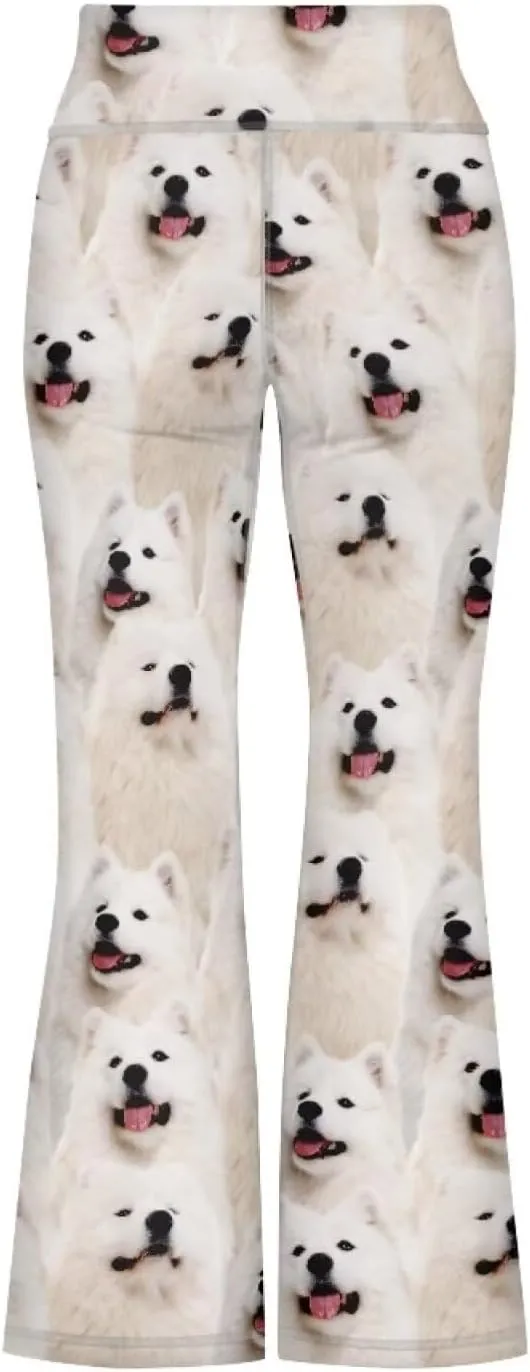 Kids Flare Pants Youth Yoga Dance High Waist Girls Bootcut Sweatpants
