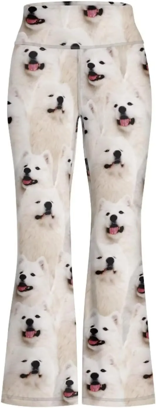 Kids Flare Pants Youth Yoga Dance High Waist Girls Bootcut Sweatpants